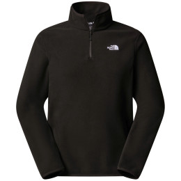 Felpa da uomo The North Face M Glacier Fleece 1/4 Zip Jacket nero TNF BLACK