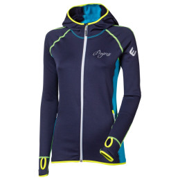 Felpa da donna Progress Tispa Hoody blu TmModrá/Turquoise
