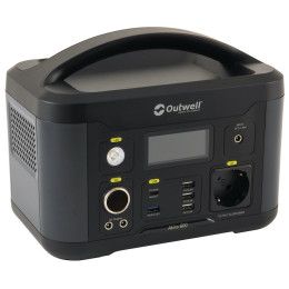 Generatore di energia portatile Outwell Akira 600 Power Station grigio Blue Shadow