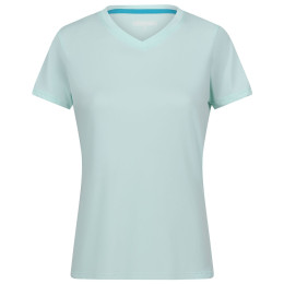 Maglietta da donna Regatta Wmn Fingal V-Neck azzurro Bleached Aqua