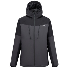 Giacca invernale da uomo Regatta Highton Stretch Padded Jacket nero/grigio Ash/Black