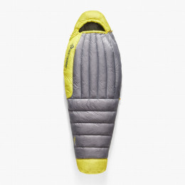 Sacco a pelo in piuma Sea to Summit Spark Women's 7C Long grigio/giallo Pewter Grey