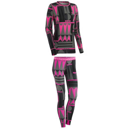 Set sportivo da donna Kari Traa Sjolvsagt nero/rosa