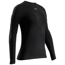 Maglietta sportiva da donna X-Bionic Mightywool Shirt Ls nero X BLACK