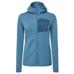 Felpa tecnica da donna Mountain Equipment Lumiko Hooded Jacket azzurro Stellar/Majolica