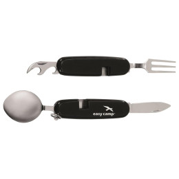 Posate Easy Camp Folding Cutlery nero