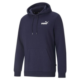 Felpa da uomo Puma ESS Small Logo Hoodie FL blu blue