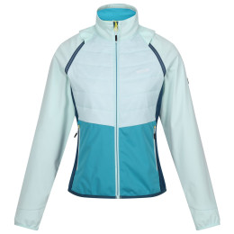 Giacca da donna Regatta Wmn Steren II Hyb azzurro Bleached Aqua/Tahoe Blue