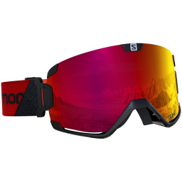 Occhiali da sci Salomon Cosmic Sigma Black Red