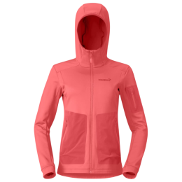 Felpa tecnica da donna Norrona falketind warm2 stretch Hood