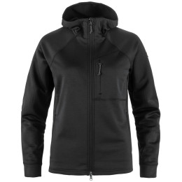 Giacca da donna Fjällräven Abisko Grid Fleece Hoodie W nero Black