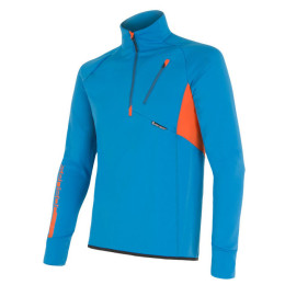 Felpa da uomo Sensor Technostretch krátký zip blu Blue