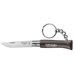 Portachiavi Opinel N°04 Inox marrone brown