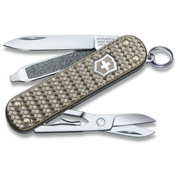 Coltello chiudubile Victorinox Classic Precious Alox grigio Infinite Gray