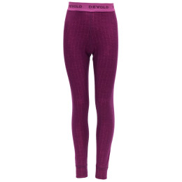 Mutande per bambini Devold Duo Active Junior Long Johns rosa plum