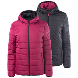 Giacca invernale da donna Hi-Tec Lady Haimo rosa/nero Beet Red/Black