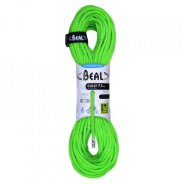 Corda da arrampicata Beal Gully 7,3 mm (60 m) Golden Dry verde GREEN
