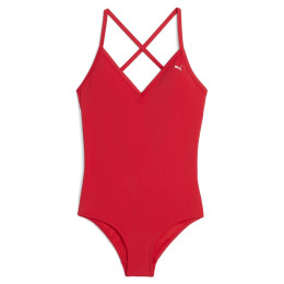 Costume da bagno da donna Puma V-neck Padded Swimsuit