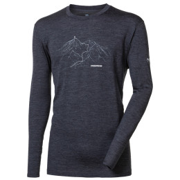 Maglietta da uomo Progress OS Magar "Trek" 24QO grigio DarkGray