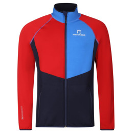 Felpa funzionale da uomo Progress Glacier rosso/blu červená/stř.modrá/tm.modrá