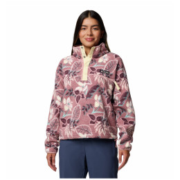 Felpa da donna Columbia Helvetia™ II Printed Cropped Half Snap