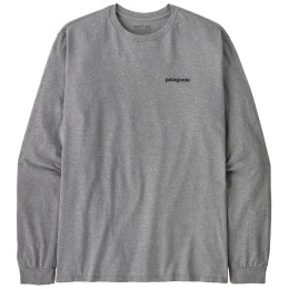 Maglietta da uomo Patagonia P-6 Logo Responsibili Tee LS