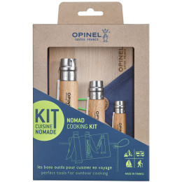 Set di coltelli tascabili Opinel Nomad Cooking Kit