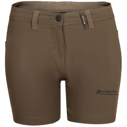 Pantaloncini da donna Alpine Pro Oleca verde khaki