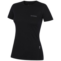 Maglietta da donna Zulu Merino 160 Short 4C nero black