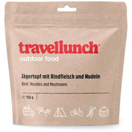 Cibo disidratato Travellunch Pasta con manzo e funghi125 g