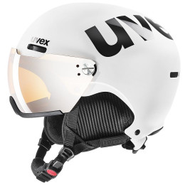 Casco da sci Uvex HLMT 500 Visor bianco/nero WhiteBlackMat