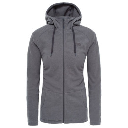 Felpa da donna The North Face Mezzaluna grigio GraphiteGreyStripe