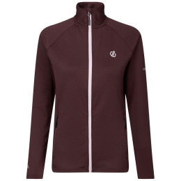 Felpa tecnica da donna Dare 2b Lowline Full Zip Core Stretch bordeaux Huckleberry