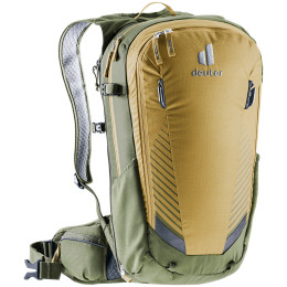 Zaino Deuter Compact EXP 14 verde/marrone caramel-khaki