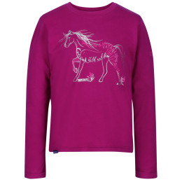 Maglietta da bambino Regatta Wendell kůň rosa Beetroot