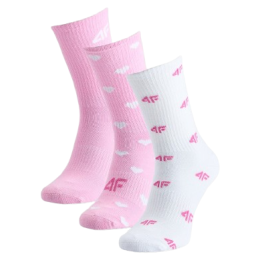 Calze 4F Socks Cas F394 (3Pack) mix2 MULTICOLOUR ALLOVER