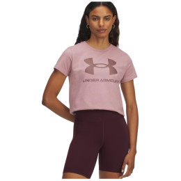 Maglietta da donna Under Armour Rival Logo SS