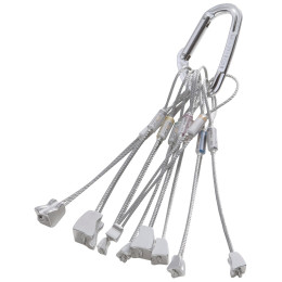 Nut per arrampicata Rock Empire Alu Nuts 2 argento