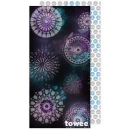 Asciugamano ad asciugatura rapida Towee Eternity 70x140 cm grigio scuro Eternity