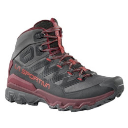 Scarpe da uomo La Sportiva Ultra Raptor 3 Mid GTX grigio/rosso Carbon/Redwood