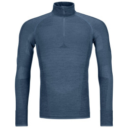 Maglietta funzionale da uomo Ortovox 230 Competition Zip Neck M blu petrol blue