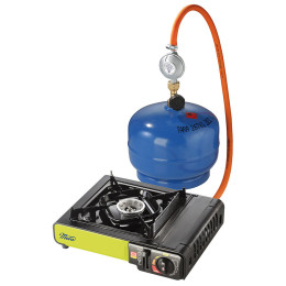 Fornello a gas Meva Thunder Dual nero