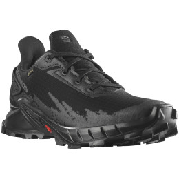 Scarpe da corsa da donna Salomon Alphacross 4 Gore-Tex nero Black / Black / Black