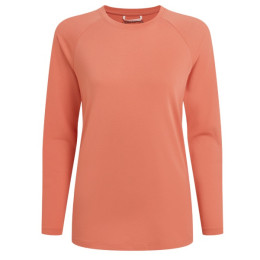 Maglietta da donna Craghoppers NosiLife Nour LS T-Shirt arancione SpcedApricot