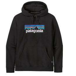 Felpa Patagonia P-6 Logo Uprisal Hoody nero Black