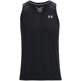 Canotta da uomo Under Armour Streaker Singlet nero Black / Black / Reflective