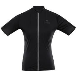 Maglia da ciclismo per donna Alpine Pro Sagena 2 nero BLACK