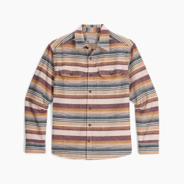 Camicia da uomo Royal Robins Clouds Rest Hemp L/S marrone chiaro Pebble Alder Str