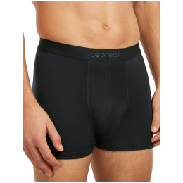 Boxer sportivi da uomo Icebreaker Men Merino Blend 125 ZoneKnit™ Boxers nero Black