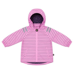 Giacca da bambino DucKsday Rainjacket Em rosa Pink/Green